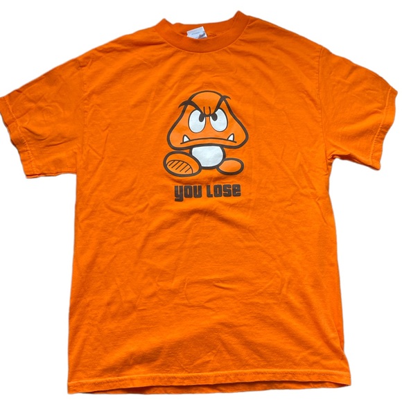 Orange Goomba Shirt from Mario - Picture 1 of 4